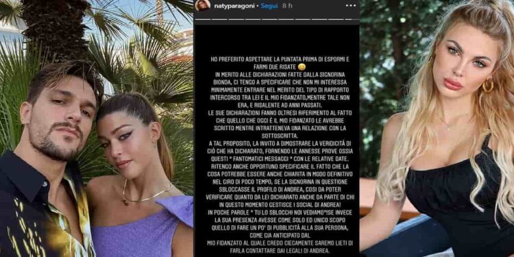 Natalia Parogoni contro Alice Fabbrica - Foto Instagram