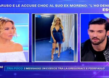 Moreno Merlo su Paola Caruso a Pomeriggio 5