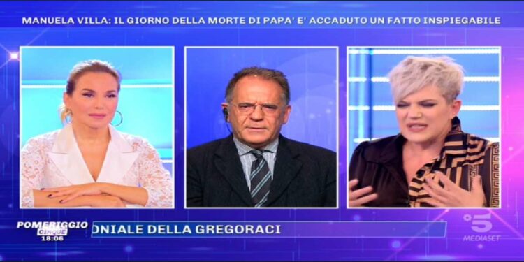 Manuela Villa e il racconto su suo padre Claudio