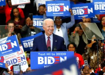 Joe Biden, candidato per il Partito Democratico