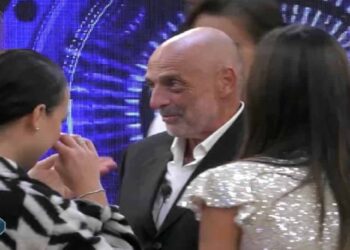 Paolo Brosio al Grande Fratello Vip 2020 - Screenshot da video