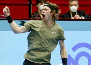 Diretta Atp Parigi Bercy 2020: esordio per Andrey Rublev (Foto LaPresse)