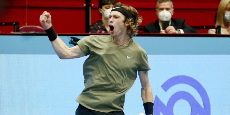 Diretta Atp Parigi Bercy 2020: esordio per Andrey Rublev (Foto LaPresse)