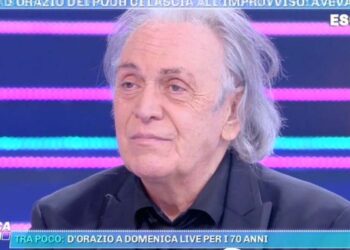 Riccardo Fogli, Domenica Live