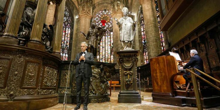 Andrea Bocelli in Duomo