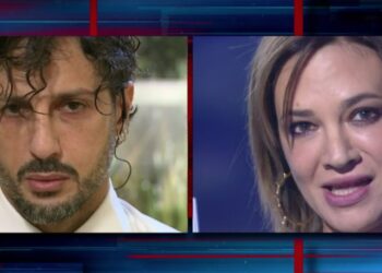 Fabrizio Corona e Asia Argento a Non è l'Arena