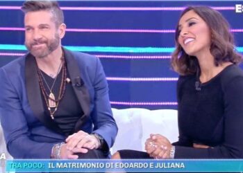 Edoardo Stoppa e Juliana Moreira