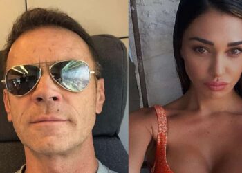 Rocco Siffredi e Belen Rodriguez - Foto Instagram