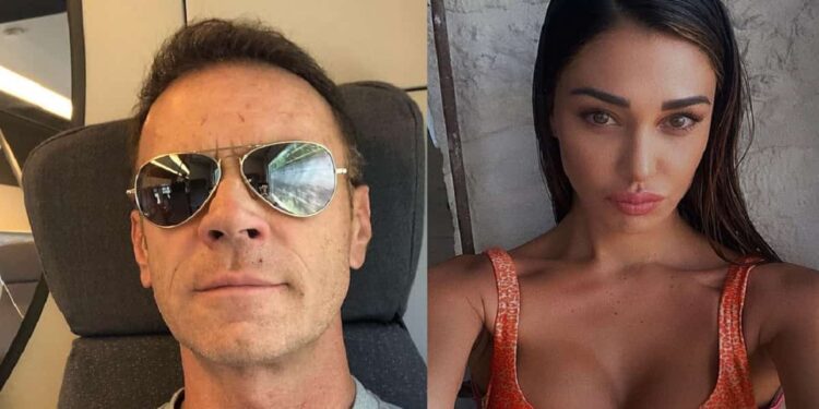 Rocco Siffredi e Belen Rodriguez - Foto Instagram