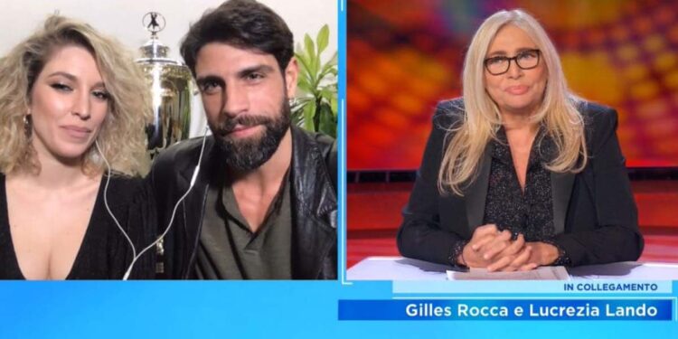 Gilles Rocca e Lucrezia Lando, Domenica In