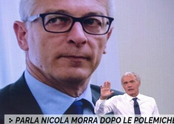 Nicola Morra a Non è l'Arena