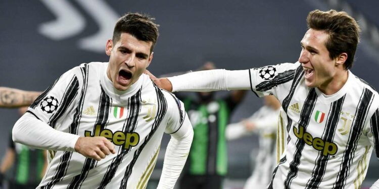 Probabili formazioni Torino Juventus - 
 Alvaro Morata e Federico Chiesa (Foto LaPresse)