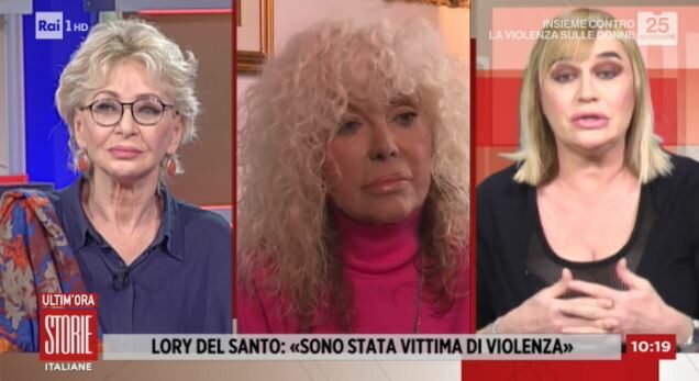 Enrica Bonaccorti, Donatella Rettore, Lory Del Santo (Storie italiane)