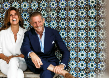 Lapo Elkann in compagnia della fidanzata Joana Lemos