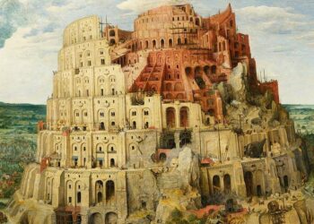 P. Bruegel, Torre di Babele (1563), particolare