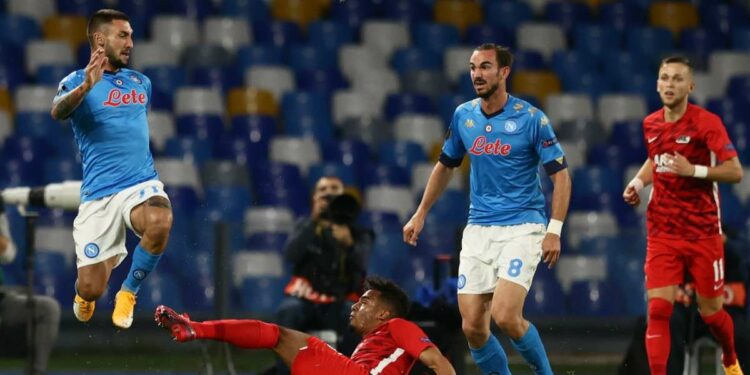 Diretta Az Alkmaar Napoli, Europa League gruppo F (Foto LaPresse)