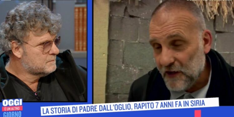 Pietro Dall'Oglio, fratello di Padre Paolo Dall'Oglio (foto da Rai)