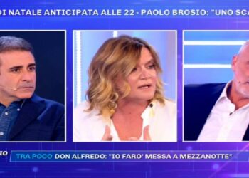 Patrizia Groppelli contro Paolo Brosio a Pomeriggio 5