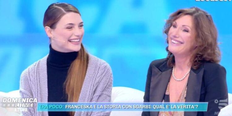 Franceska Pepe e la mamma, Domenica Live