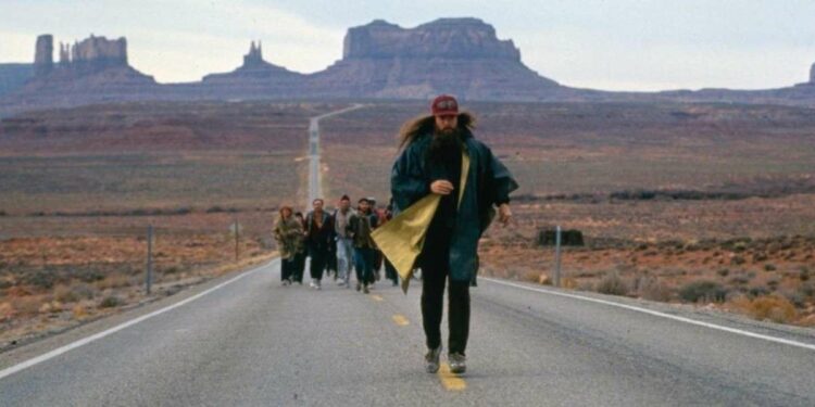 Una scena del film "Forrest Gump"