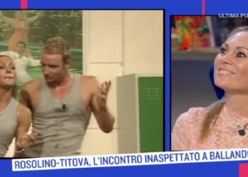 Rosolino e la Titova ai tempi di "Ballando"