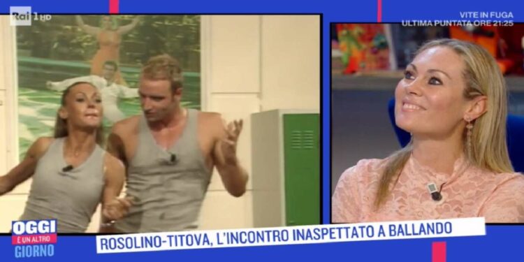 Rosolino e la Titova ai tempi di "Ballando"