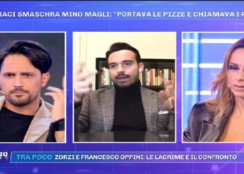 Francesco Fredella a Pomeriggio 5 - Screenshot da video