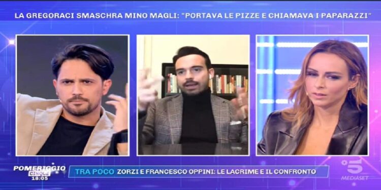 Francesco Fredella a Pomeriggio 5 - Screenshot da video