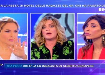 Patrizia Groppelli e Mila Suarez a Pomeriggio 5