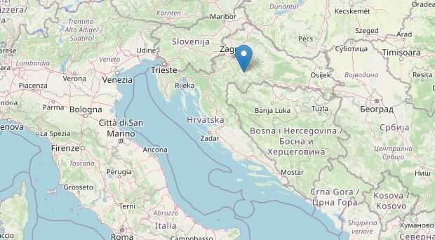 Terremoto Croazia (Ingv)