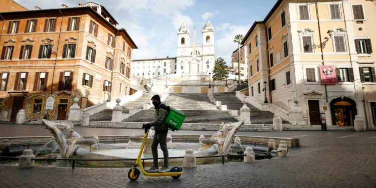 Zona rossa a Roma