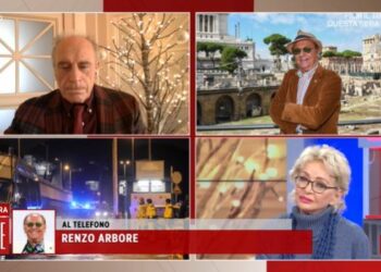 Edoardo Vianello e Renzo Arbore a Storie Italiane