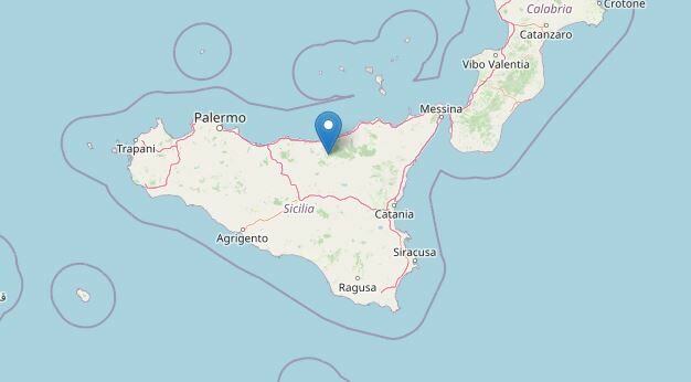 Terremoto a Messina (Ingv)