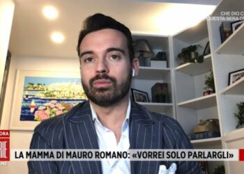 Francesco Fredella in collegamento a Storie Italiane sul caso di Mauro Romano