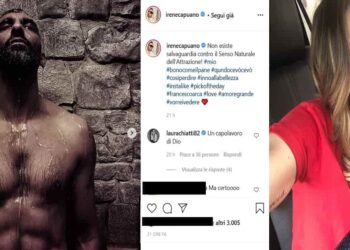 Francesco Arca sotto la doccia e il commento di Laura Chiatti - Foto Instagram