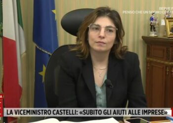 Laura Castelli, vice ministra economia (Rai Uno)