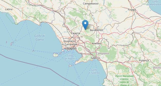 Terremoto Benevento (Ingv)