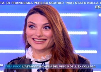 Franceska Pepe a Pomeriggio 5