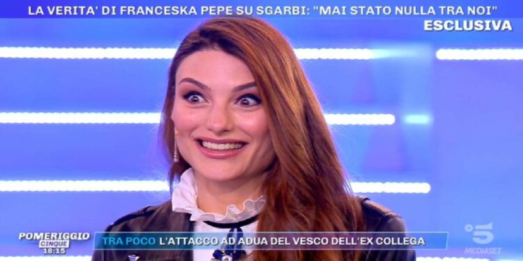 Franceska Pepe a Pomeriggio 5