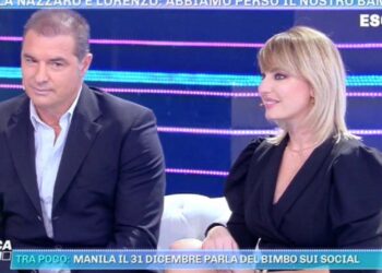 Manila Nazzaro e Lorenzo Amoruso a Domenica Live