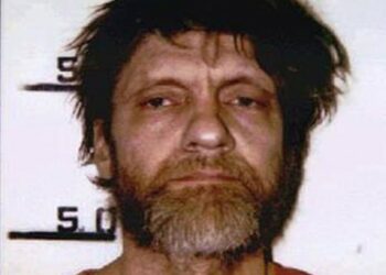 Ted Kaczynski (Foto Fbi, da Wikipedia)