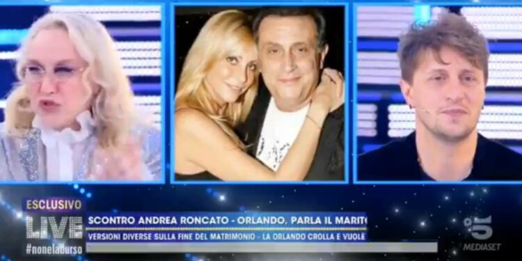 Andrea Roncato e Stefania Orlando