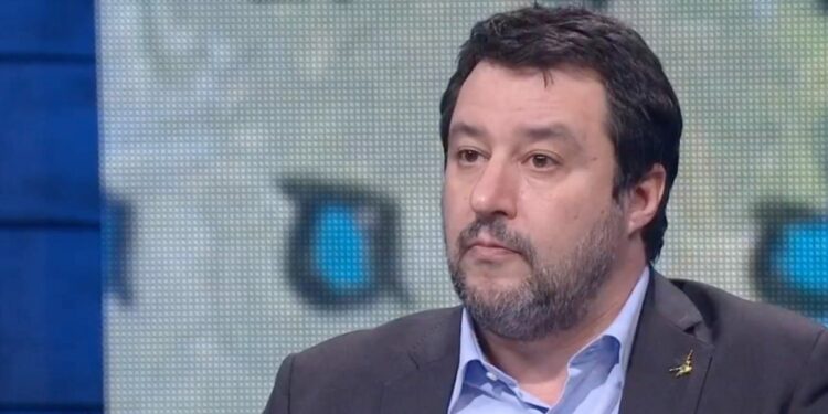 Matteo Salvini a DiMartedì