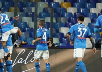 Diretta Napoli Parma (2-0): decidono Elmas e Politano (Foto LaPresse)