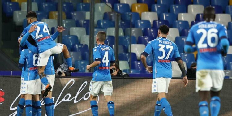 Diretta Napoli Parma (2-0): decidono Elmas e Politano (Foto LaPresse)