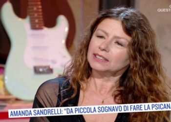 Amanda Sandrelli a "Oggi è un altro giorno"