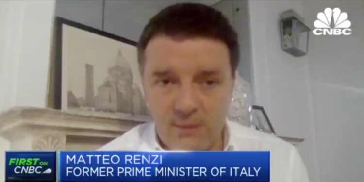 Matteo Renzi a Cnbc