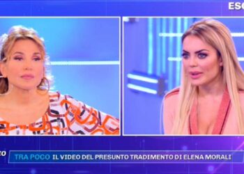 Elena Morali a Pomeriggio 5