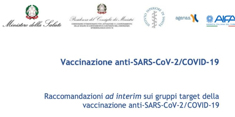 Piano vaccini, nuova bozza