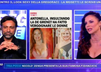 Antonella Mosetti contro Antonella Elia a Pomeriggio 5